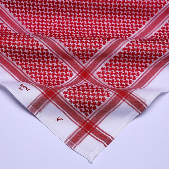 شماغ فلفيت ريد كلاسك 24 لون احمر دم الغزال