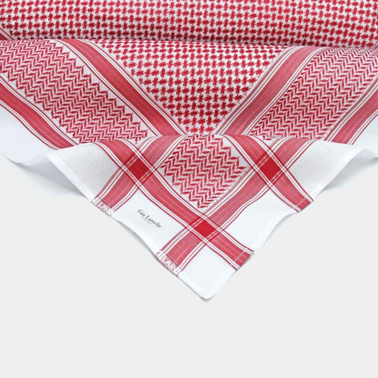 شماغ جاي لاروش احمر GS.R شماغ جاي لاروش احمر GS.R