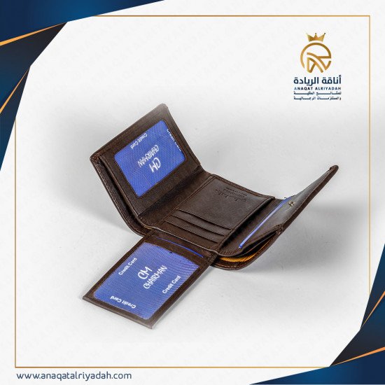 محافظ رجالية جلد أصلي هندي Wal3040