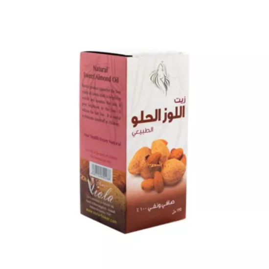 زيت اللوز الحلو الطبيعي من زهرة فيولا , 125 مل