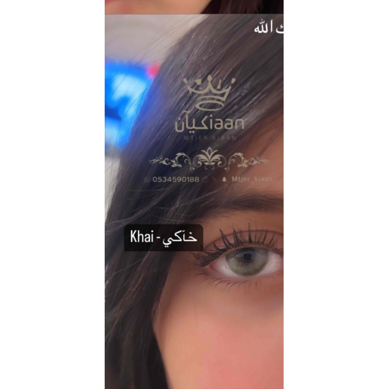 خاكي - عدسات ذهب 