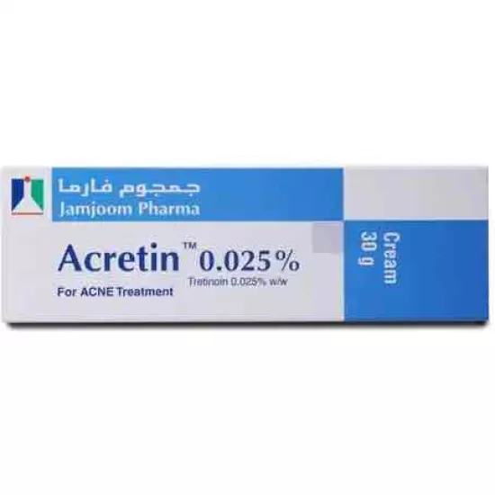 اكرتين 0.025% كريم 30 جم