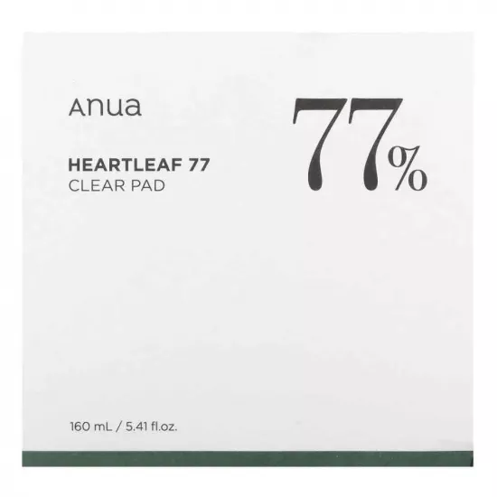 مسحات تونر كلير هارتليف 77% من أنوا | Anua Heartleaf 77% Clear Pad