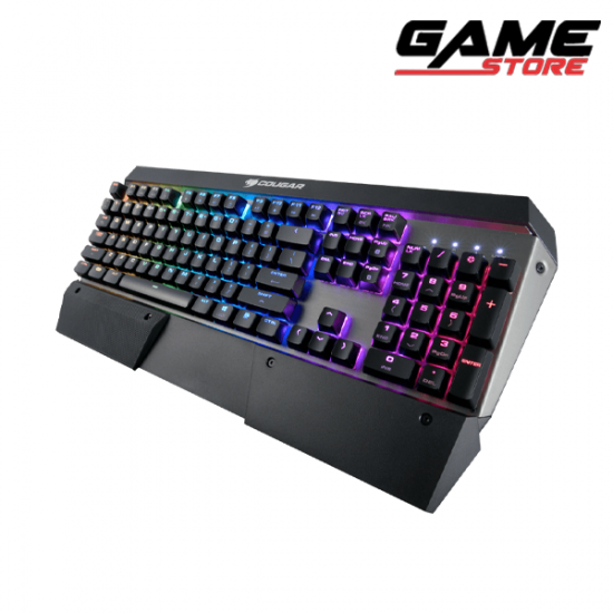 لوحة مفاتيح كوغار اتاك x3 RGB  - فضي - Attack x3