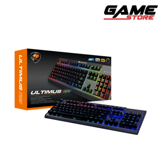 لوحة مفاتيح كوغار اولتيموس RGB - اسود - ULTIMUS RGB