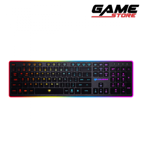 لوحة مفاتيح كوغار فانتار RGB - اسود - vantar 