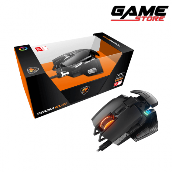 ماوس كوغار ايفو 700M RGB - اسود - 700M EVO RGB