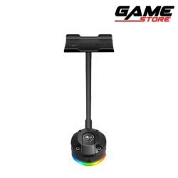 حامل سماعة الرأس كوغار بنكر اس RGB - اسود - BUNKER S RGB حامل سماعة الرأس كوغار بنكر اس RGB - اسود - BUNKER S RGB