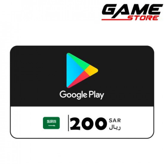 جوجل بلاي سعودي - 200 ريال 