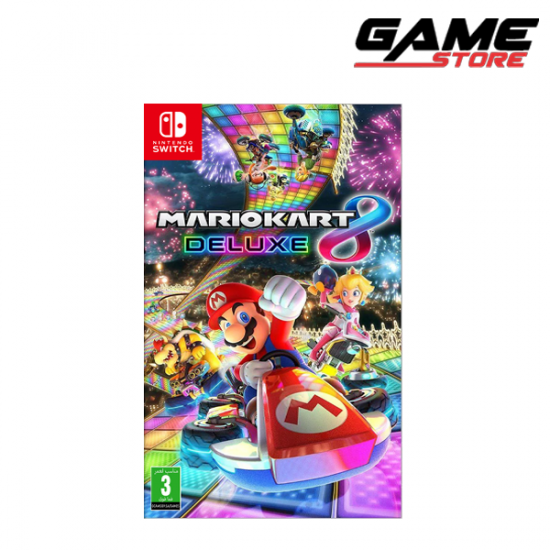 لعبة ماريو كارت 8 ديلوكس - نينتندو سويتش - Mario Kart 8 Deluxe