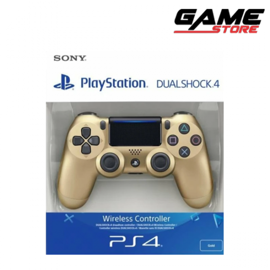 يد تحكم - ذهبي - بلايستيشن 4 - Controller - Gold - Playstation 4