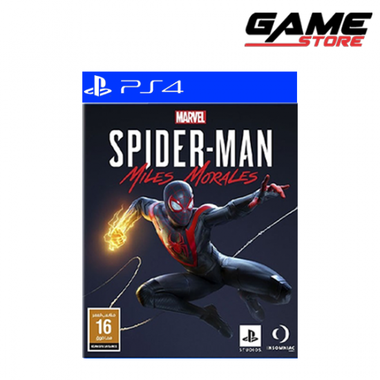 لعبة مارفل سبايدر مان مايلز موراليس - بلايستيشن 4 - Marvel’s Spider Man Miles Morales لعبة مارفل سبايدر مان مايلز موراليس - بلايستيشن 4 - Marvel’s Spider Man Miles Morales