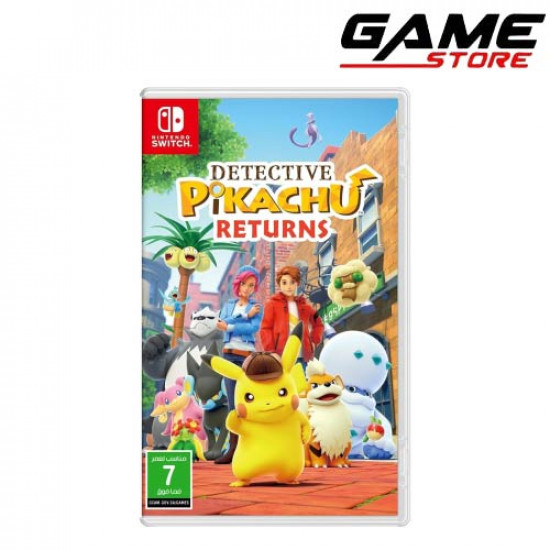 لعبة : detective pikachu peturns نينتندو سويتش لعبة : detective pikachu peturns نينتندو سويتش