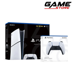 بلايستيشن 5 نسخه ديجيتال + يد إضافية بلايستيشن 5 نسخه ديجيتال + يد إضافية