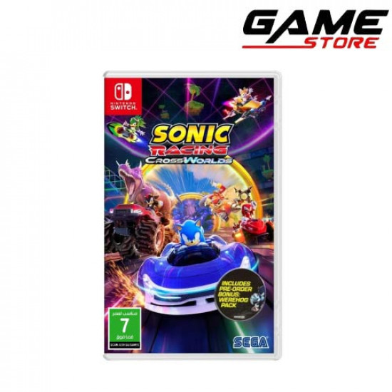 لعبة : SONIC RACING CROSS WORLDS نينتندو سويتش