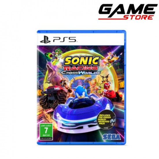 لعبة : SONIC RACING CROSS WORLDS بلايستيشن 5 