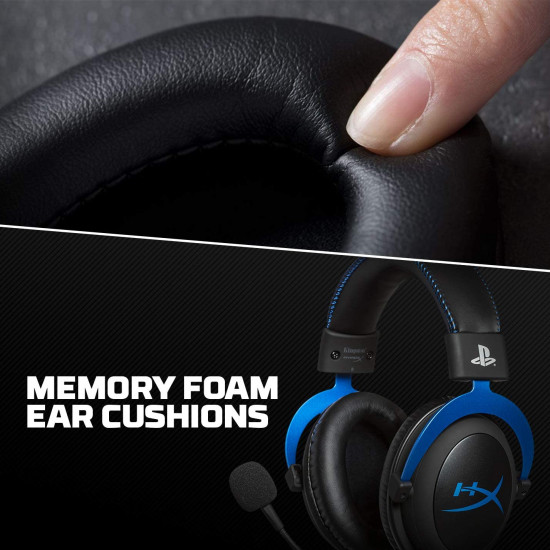 سماعة - بلايستيشن هايبر إكس جيمنج - HyperX Cloud PS4 Gaming Headset سماعة - بلايستيشن هايبر إكس جيمنج - HyperX Cloud PS4 Gaming Headset
