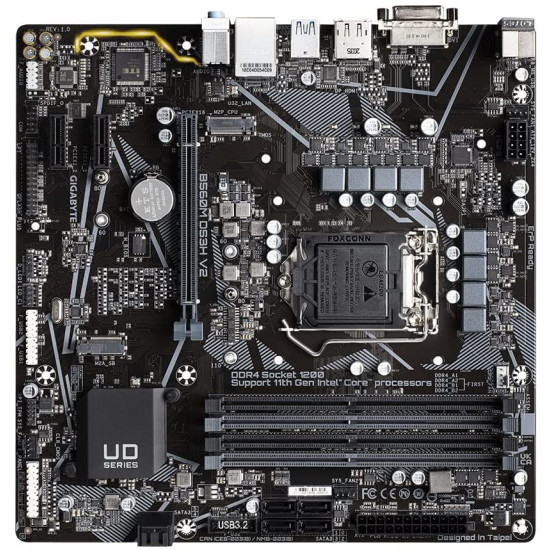 اللوحه الأم : GIGABYTE MB B560M-DS3HV2v2
