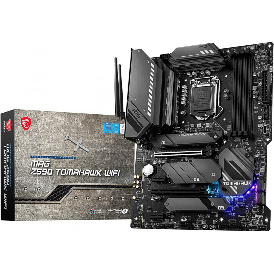 اللوحه الأم : MSI MB MAG Z590 TOMAHAWK WIFI