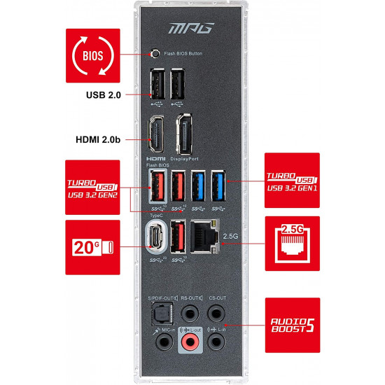 اللوحه الأم : MSI MB Z590 PLUS
