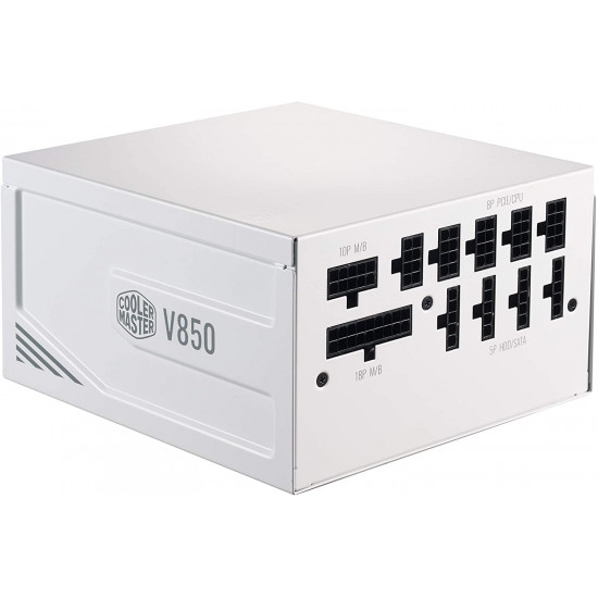 مزود طاقه : COOLER MASTER PSU 850W WHIEE