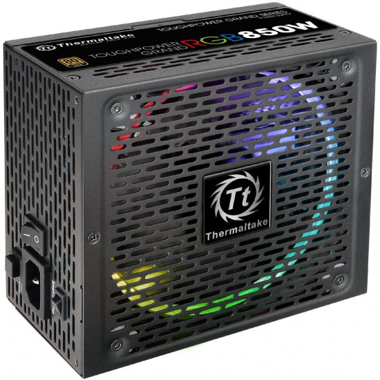 مزود طاقه : THERMALTAKE PSU 850W-RGB GOLD