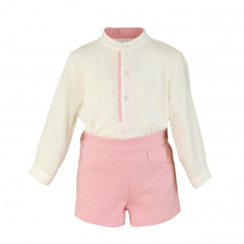 32014523  بدلة ولادي قميص وشورت 