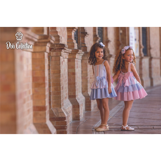 14003 فستان اسباني خصر منخفض