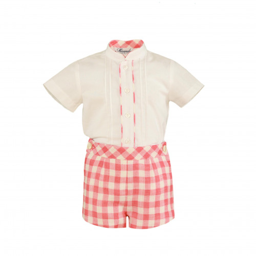  33015623 طقم اسباني قميص وشورت 