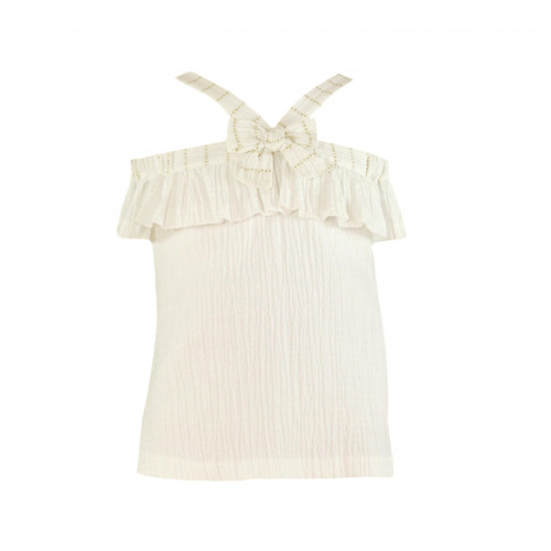 3303232  بدلة اسباني قميص  أبيض وشورت 