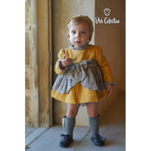 16911 طقم بناتي فستان وكلوت فقط 16911 طقم بناتي فستان وكلوت فقط