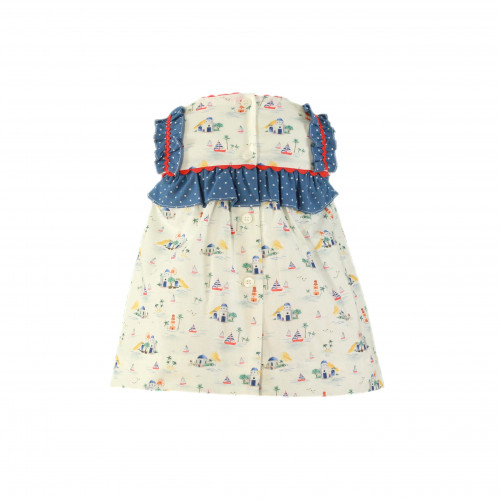 350033V فستان اسباني