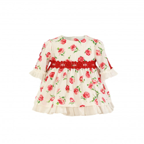 350141V  فستان اسباني مورد