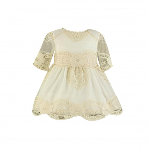 350220V  فستان اسباني دانتيل للمناسبات 