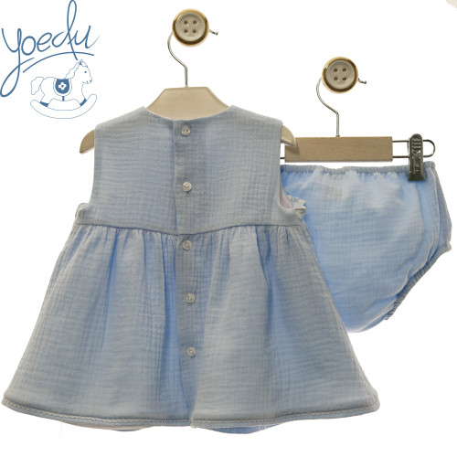 0334 طقم اسباني فستان وكلوت 0334 طقم اسباني فستان وكلوت