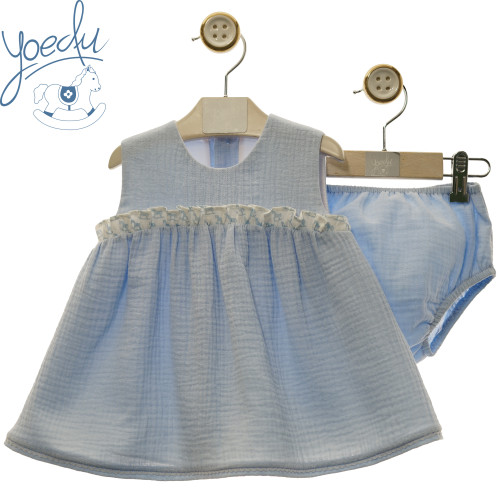 0334 طقم اسباني فستان وكلوت 0334 طقم اسباني فستان وكلوت