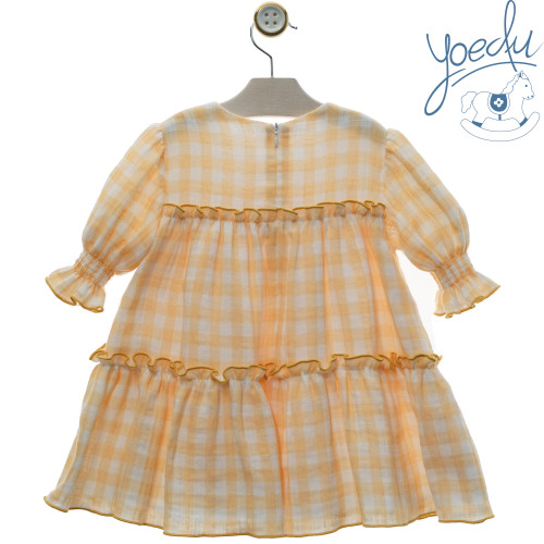 0501 فستان اسباني اصفر 0501 فستان اسباني اصفر