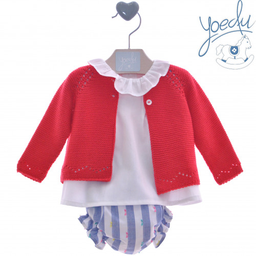 1205 طقم قميص و سويتر وشورت