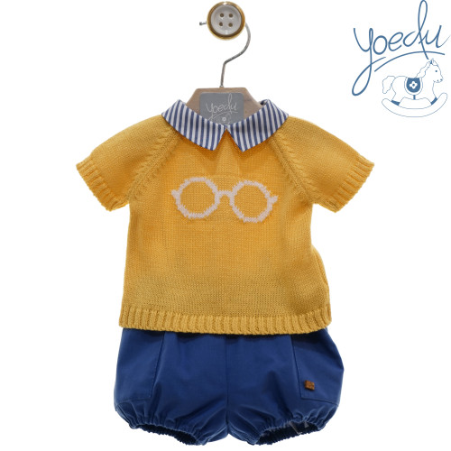 1205 طقم قميص و سويتر وشورت