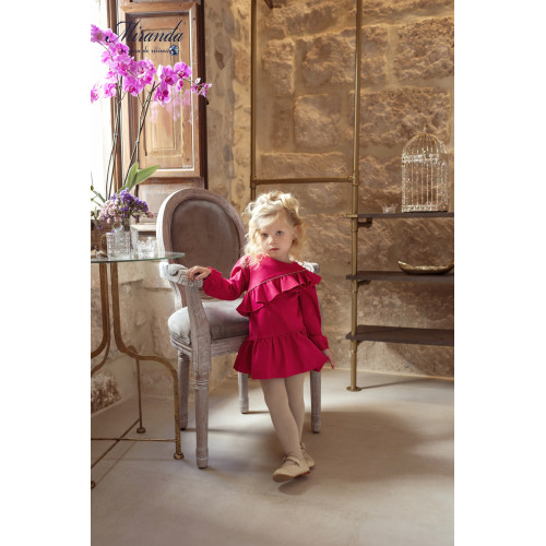 فستان اسباني فوشي360239V 