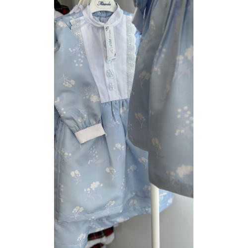  فستان جاكار سماوي240032