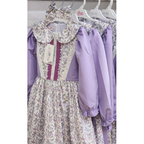 فستان مورد بنفسجي240072 