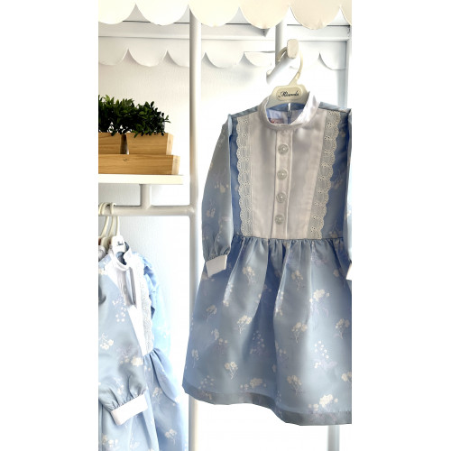  فستان جاكار سماوي240032