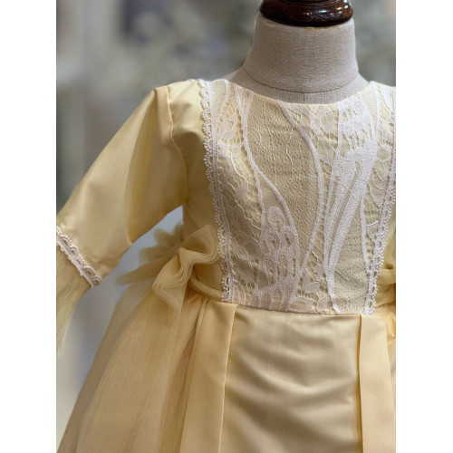 240402 فستان مناسبات اصفر