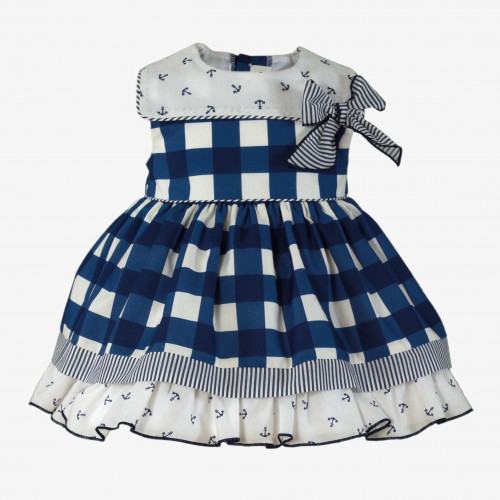 370150V فستان كحلي مقاس 6 شهور بفتحة ظهر 370150V فستان كحلي مقاس 6 شهور بفتحة ظهر