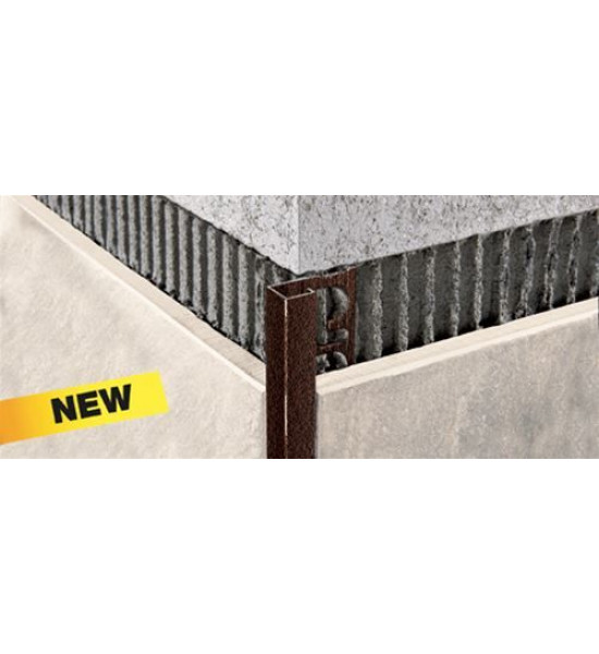 بروقريس زاوية سراميك المنيوم بني غامق معتق 11 ملي PJQSA11-SL11