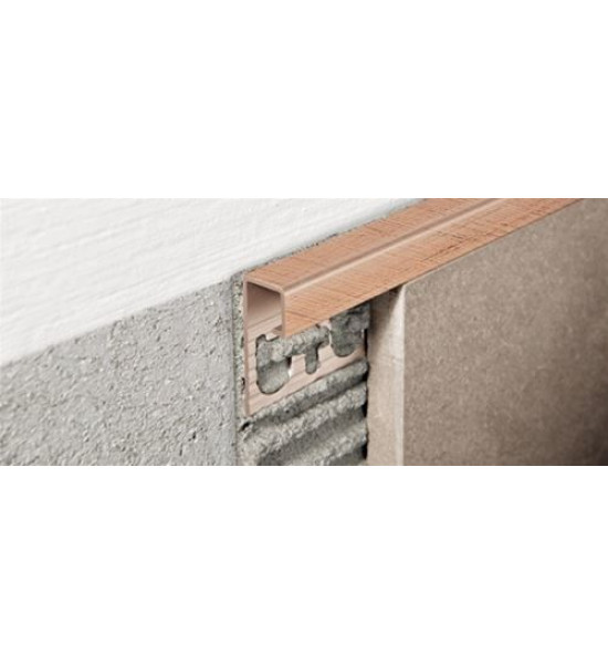 بروقرس زاوية سراميك مربعة المونيوم نحاسي مشخبط PJQSRX10