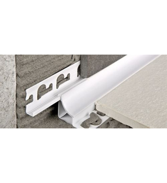 بروقرس زاوية داخلية بلاستيك ابيض PS125-01