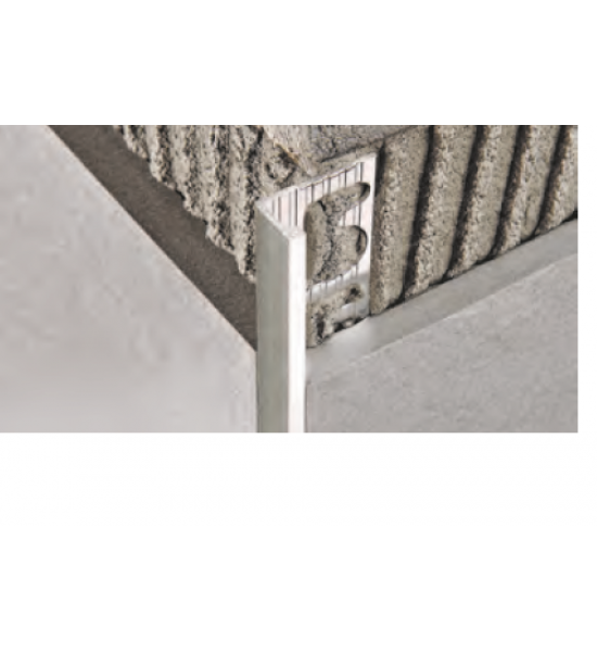 بروقريس زاوية سيراميك المنيوم مدور ابيض 10ملي PTA 10/01