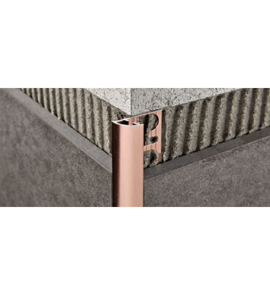 بروقريس زاوية المنيوم دائرية روز جولد 12.5ملي PJRS 125